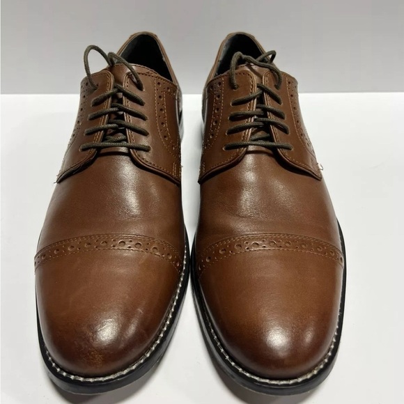 Nunn Bush Mens Norcross Oxford Brown Size 11 M main image 4
